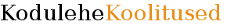 Kodulehtede valmistamise koolitus Logo